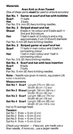 Selection of Hats- Scarfs- Womans- 4 styles to Knit in  Aran 10 ply wool- Knitting pattern Download PDF Vintage Knitting