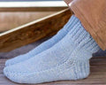 2 Needle Adult Socks Knitting Pattern - Worsted wool- aran 10 ply needed- Knitting pattern- Download PDF