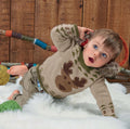 Child's Rudolf the reindeer sweater Christmas Jumper- Knitting Pattern -Sport weight  yarn- see images -Download PDF fits 3-24 months