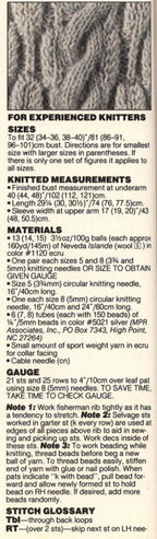 Woman's Oversize Cable Leaf -Polo - turtle neck Raglan sweater Chunky- Bulky 12 Ply   40-48" Knitting pattern -Download PDF-English pattern