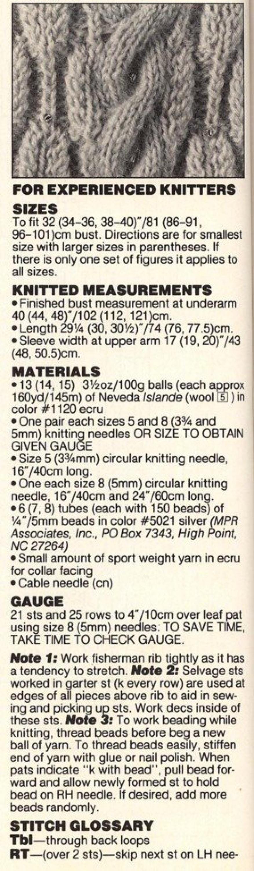 Woman's Oversize Cable Leaf -Polo - turtle neck Raglan sweater Chunky- Bulky 12 Ply   40-48" Knitting pattern -Download PDF-English pattern