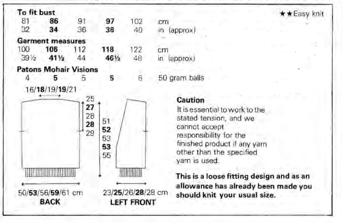 Womens V Neck Top Sleeveless Cardigan- lace pattern- Button Front- cap sleeve-32"-40" Luxury Mohair Wool Knitting Pattern PDF download