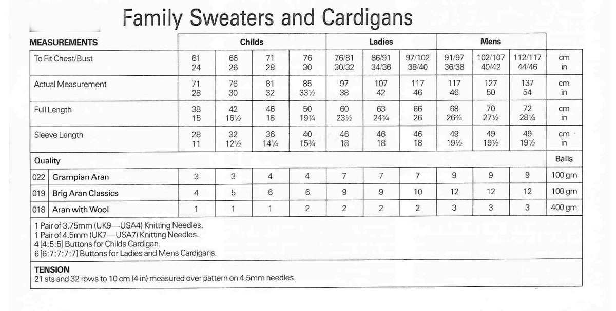 Woman's Mans Childs Ribbed V Necked Jumper- Sweaters & Cardigans Aran 10 Ply worsted Yarn-Download PDF KNITTING Pattern- Sizes 24"up to 46"