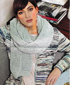 Woman's Chunky Knit Rib Hat & Cowl + Drop stitch Scarf- Womens ~ Chunky- Bulky 12 ply + Dk 8 ply Knitting Pattern PDF download Easy Knit