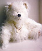 Vintage Shaggy Bear Toy - Knitting Pattern- Long Haired  DK (8Ply) Download PDF 7.5"" or 19cm Sitting- English - Subs yarn required