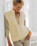 Easy Womens Round Neck Cardigans-2 styles & Chunky zipped gilet 30"-40" Super Chunky 14 Ply Knitting Pattern PDF download quick knit