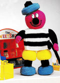 Bertie Bassett Licquorice Allsorts Toy approx 16" Simple Stocking Stitch DK 8 Ply Light Worsted~ Knitting Pattern PDF Instant download