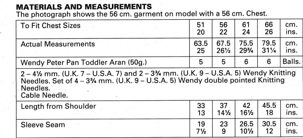 Children's Aran Cable Sweater ~ Jumper ~ Aran  10ply Worsted yarn -20"- 26"  chest Knitting Pattern Download PDF. Boys Girls
