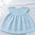 Girls Vintage Crochet Dress  & Shoes - Yoked top- party dress Summer dress  18 - 21" Crochet Pattern- Download PDF gorgeous