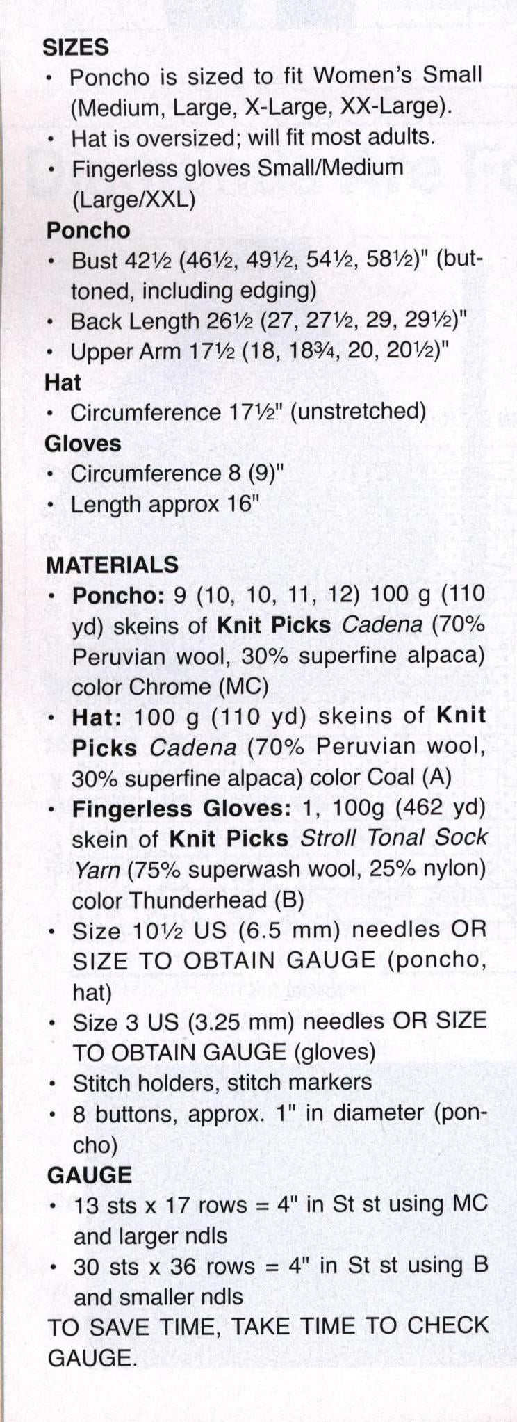 Womens Raglan High Neck Top -Slipover Poncho Button side- Hat Fingerless & gloves  42"-58" Chunky Bulky 12 Ply Knitting Pattern PDF download
