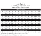 Ladies Classic V Neck Aran Cardigan  26-46ins Diamond Cable Traditional style Knitting Pattern download  pdf