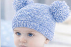 Easy Knit Hats - Garter Stitch - Helmet - Pull on Pointed - Hat Flower ~ 0 - 7yrs DK 8 Ply Light Worsted Knitting Pattern PDF download
