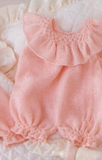 Baby girls layette- shawl- dress, cardigan-hat-mitts- bootees 12"-20" DK, 8 Ply Light Worsted PDF Knitting Pattern- Premature sizes included
