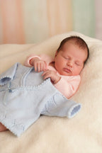 Baby Raglan Cardigans & Sweaters, cable moss stitch pattern Boys Girls- Easy Knitting - DK ( 8 ply ) 16 - 24" PDF Download Knitting pattern